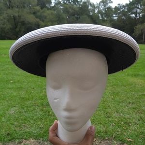 Vintage 50s platter hat